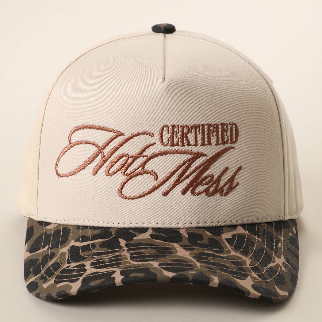 “Certified Hot Mess” Trucker Hat