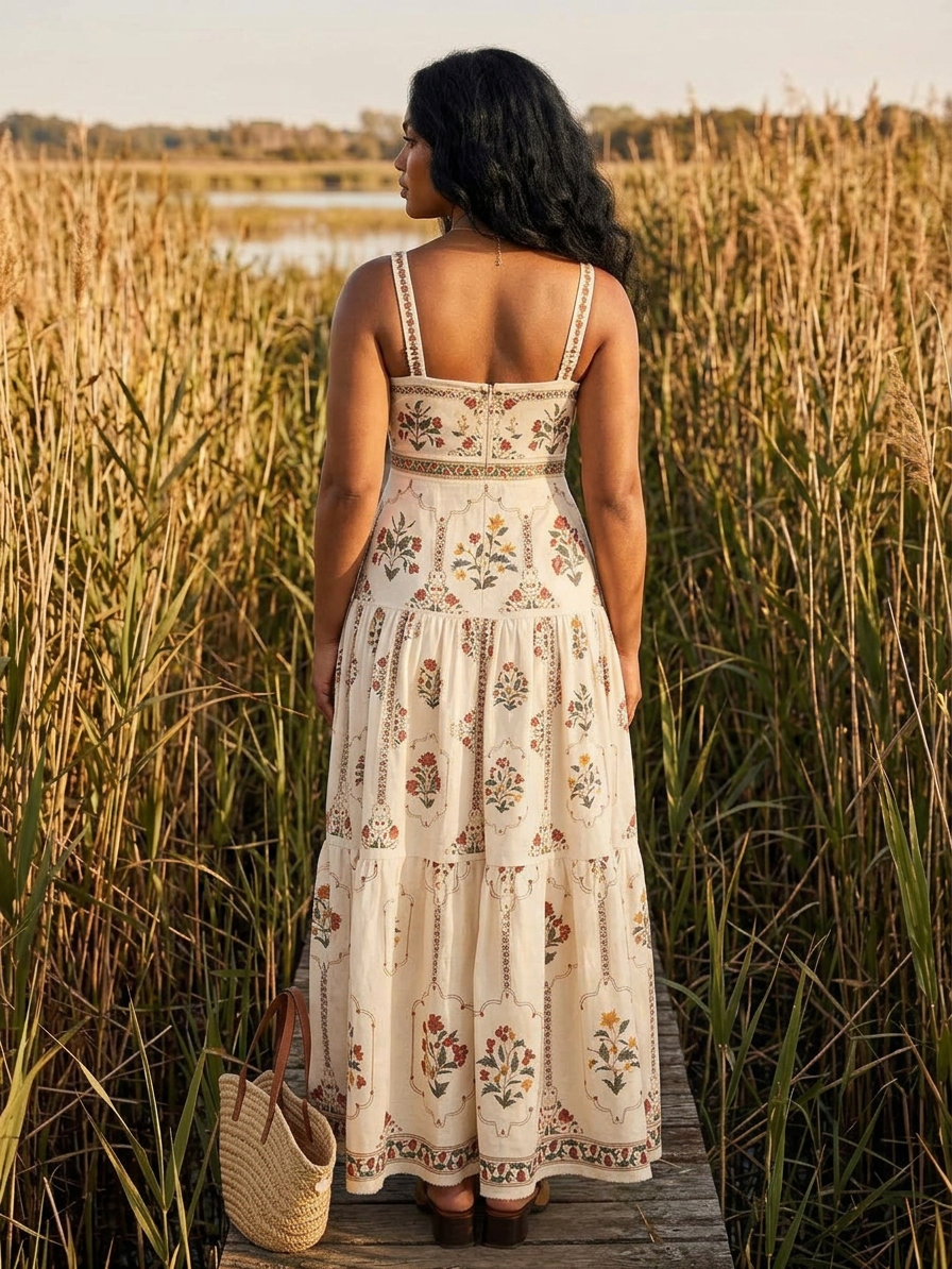 The Rosalie Floral Maxi Dress