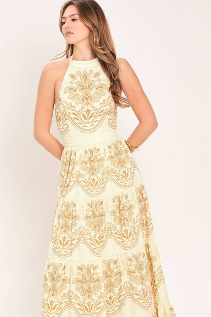 The Honey Floral Maxi Dress