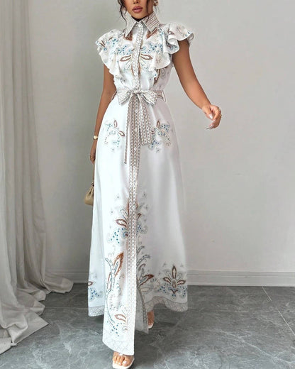 The Bellamy Paisley Maxi Dress