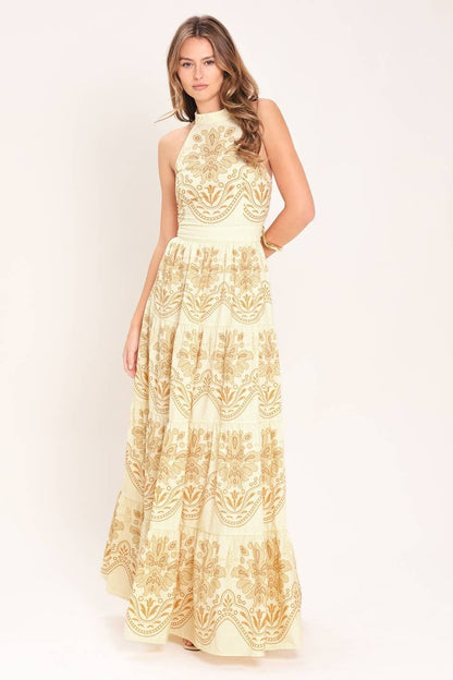 The Honey Floral Maxi Dress