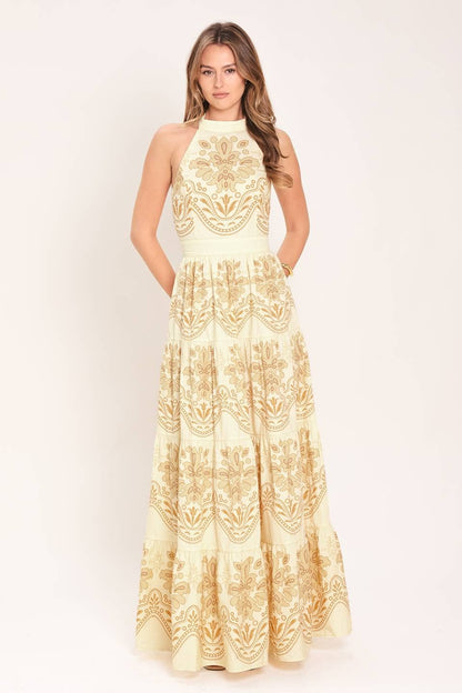The Honey Floral Maxi Dress