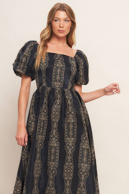 The Sienna Paisley Midi Dress