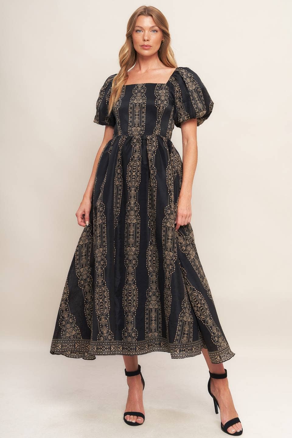 The Sienna Paisley Midi Dress