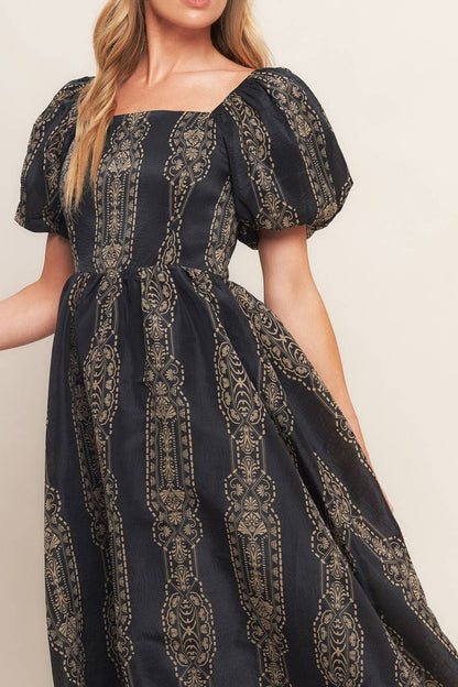 The Sienna Paisley Midi Dress