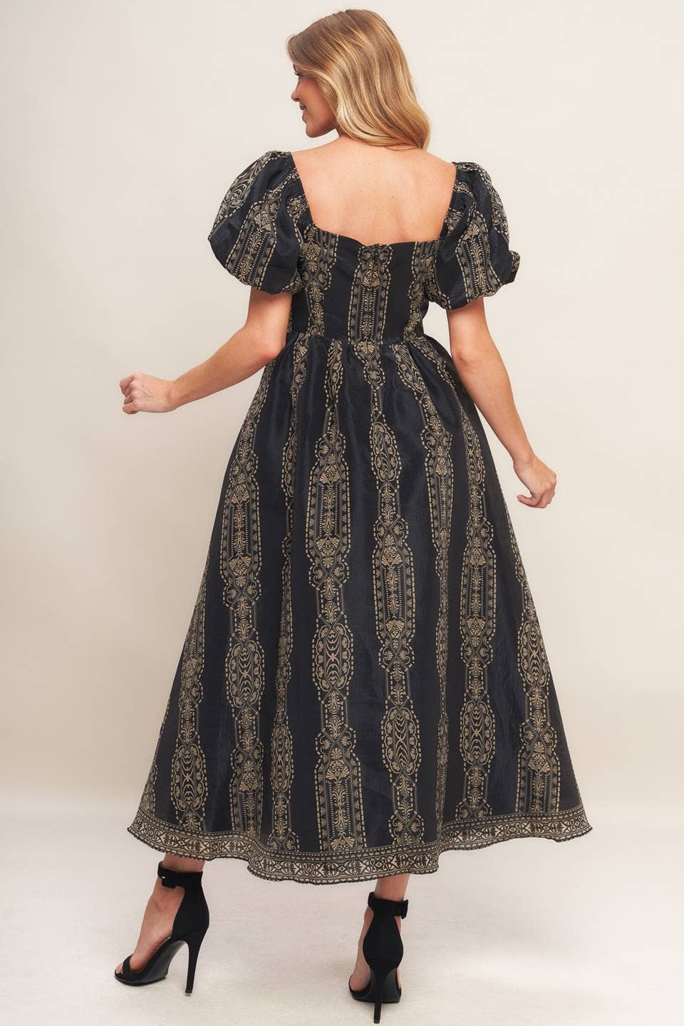 The Sienna Paisley Midi Dress