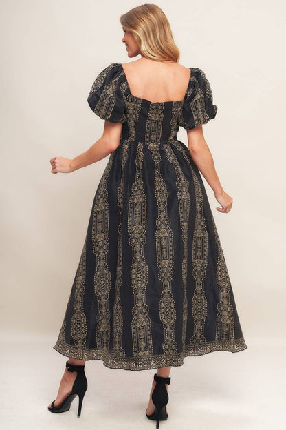 The Sienna Paisley Midi Dress