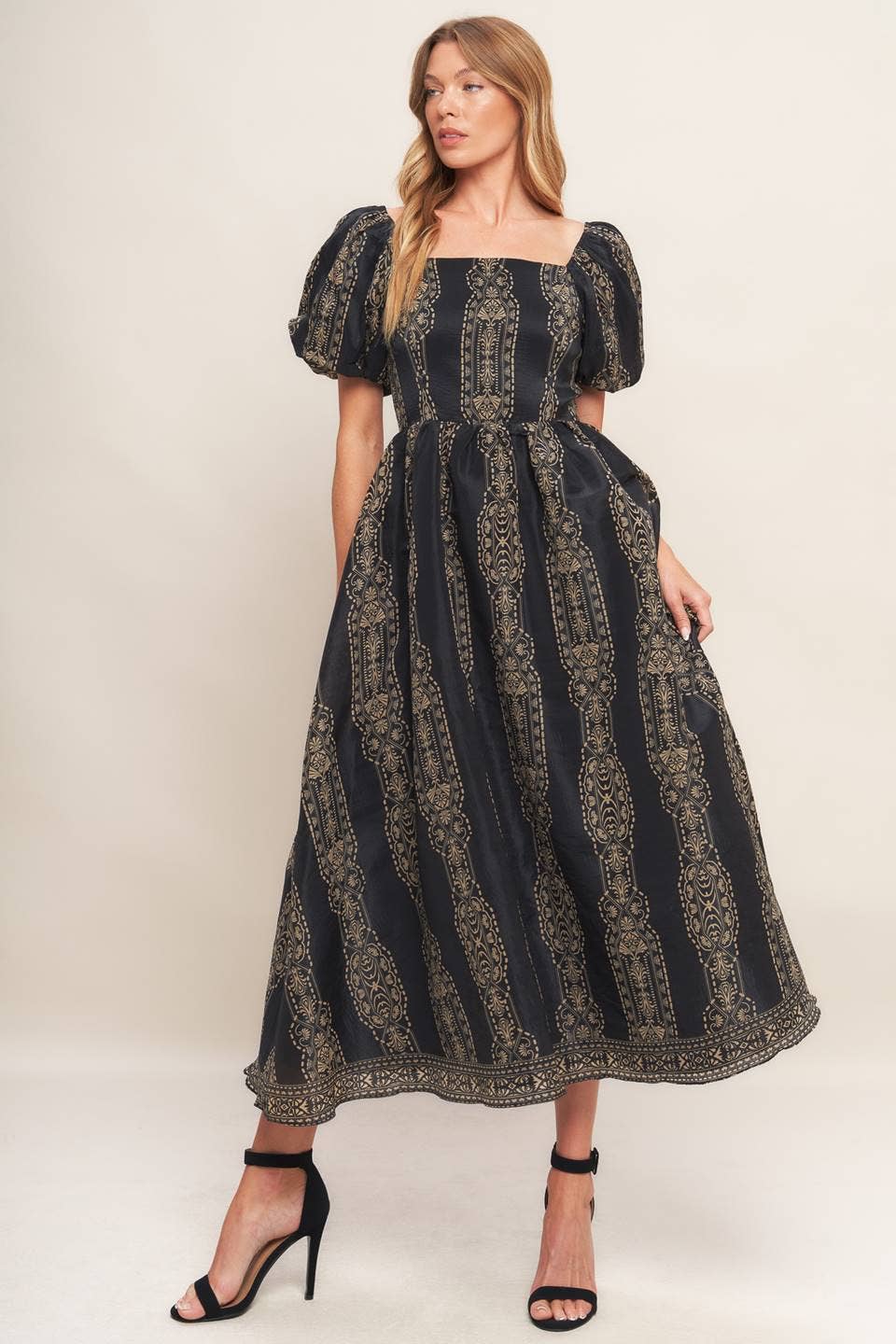 The Sienna Paisley Midi Dress