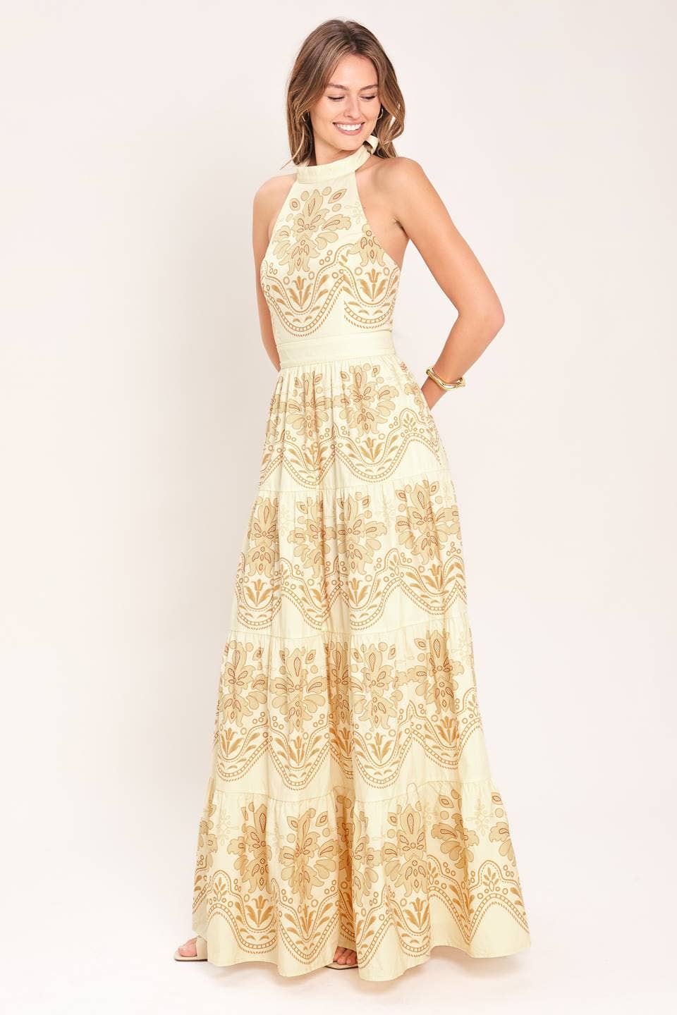 The Honey Floral Maxi Dress