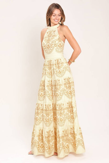 The Honey Floral Maxi Dress